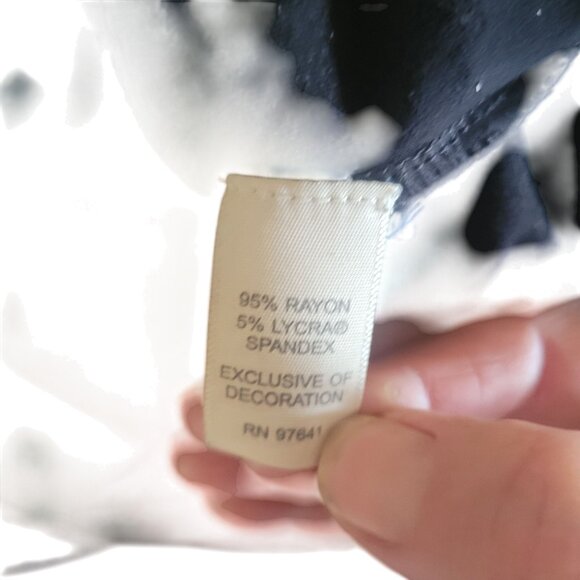 J. Jill Black Sleeveless Long Stretch Dress LT Tall black‎ slinky summer - Picture 7 of 7